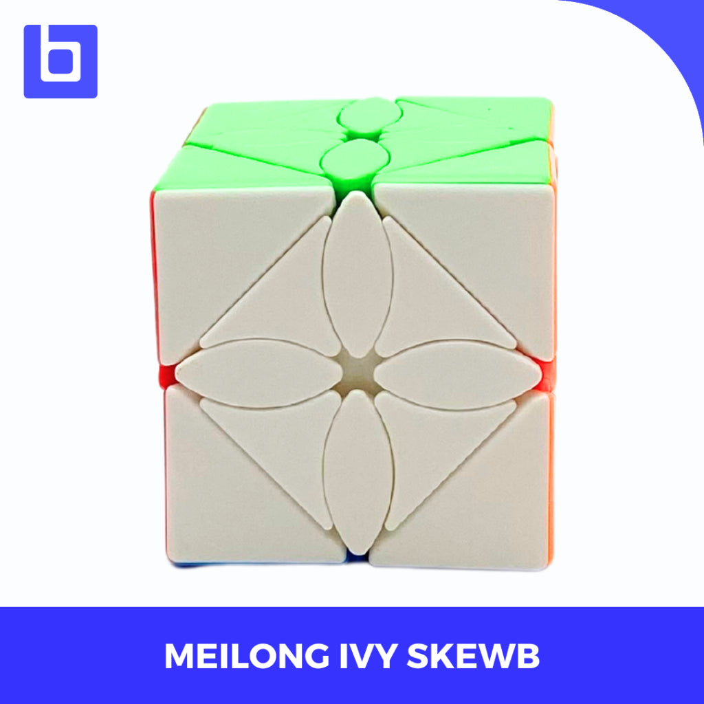 Cube Twisty Puzzle - Moyu Meilong Ivy Skewb Stickerless Original