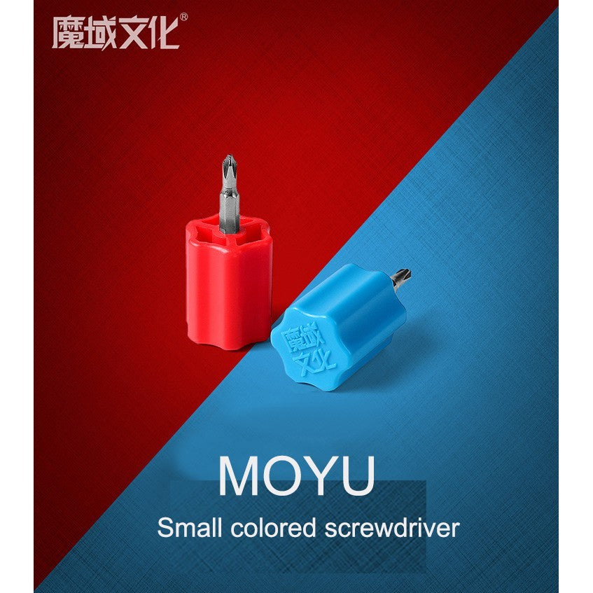 Obeng Mini Moyu /Skrewdriver Moyu Blue Red Original