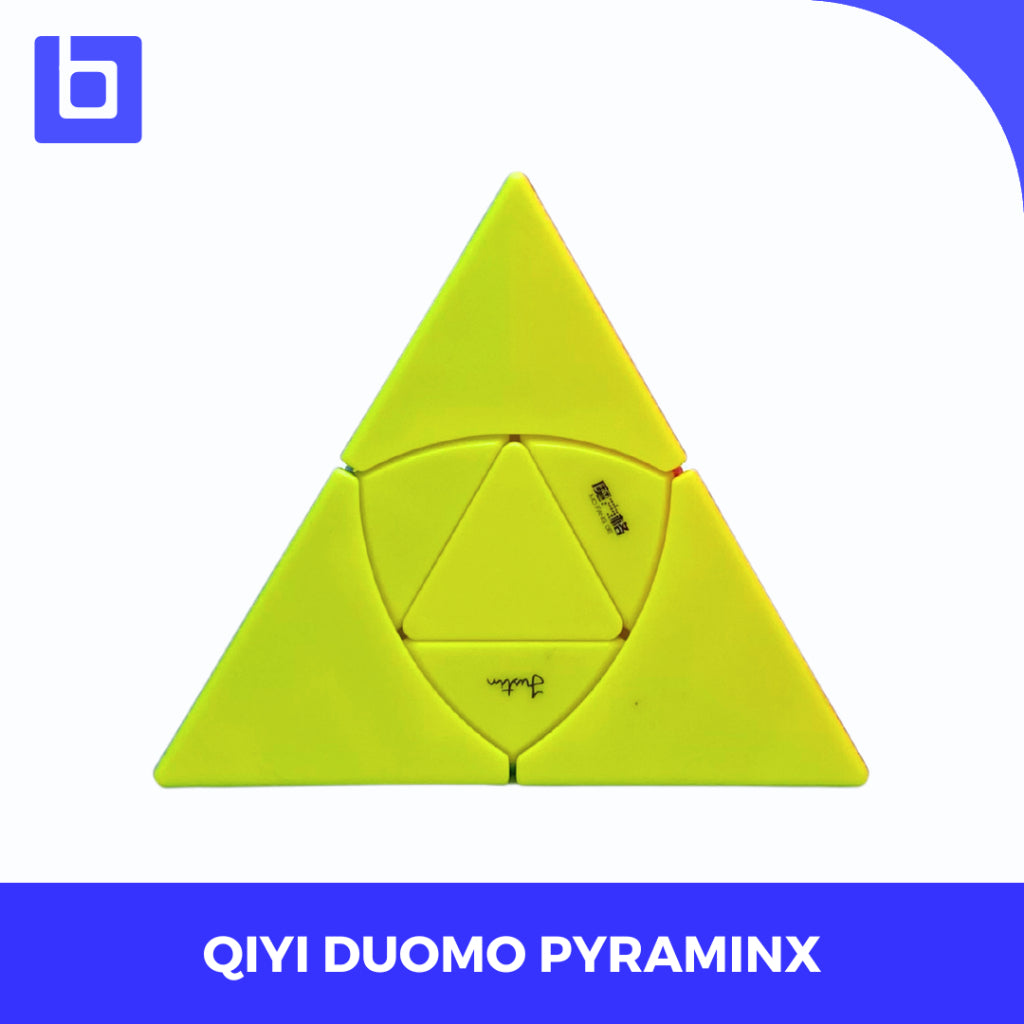 Cube Pyraminx - QiYi Duomo Cube Stickerless Original - QIYI - TWISTY PUZZLE