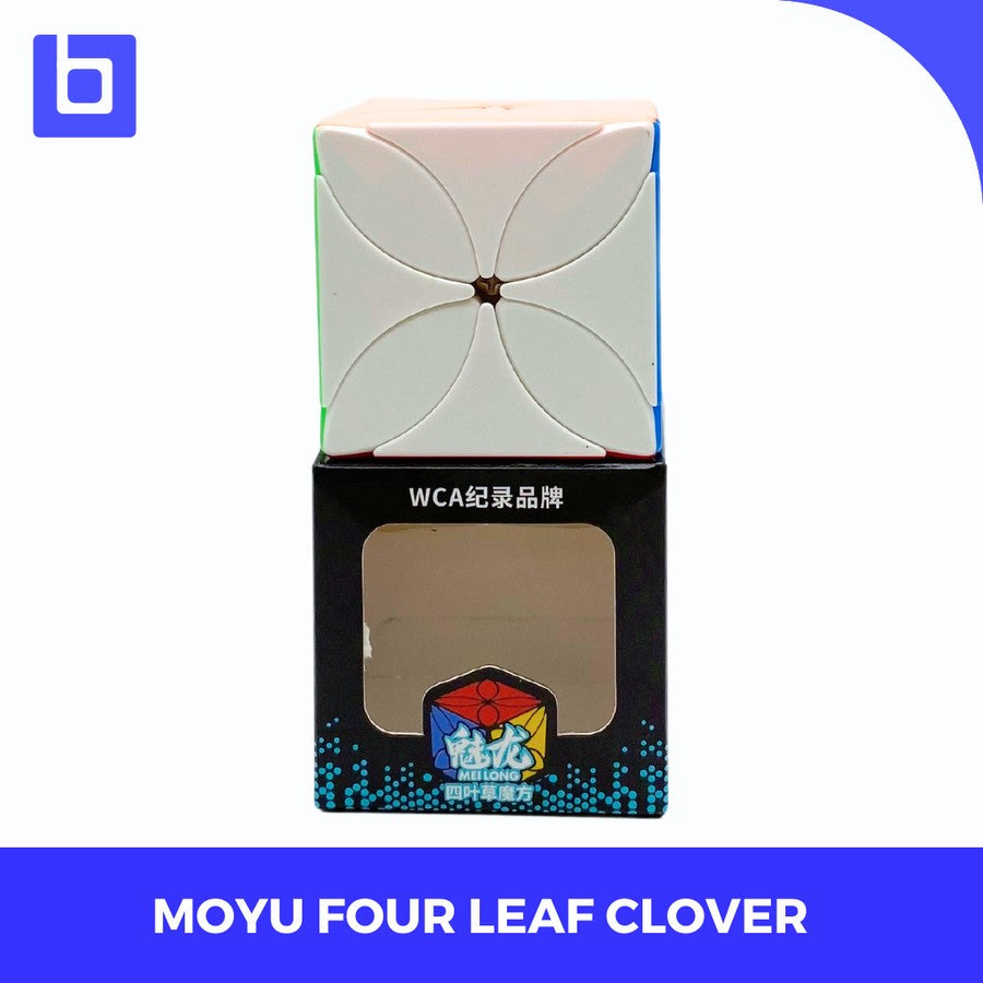 Cube Twisty - MoYu Meilong Four Leaf Clover - Stickerless