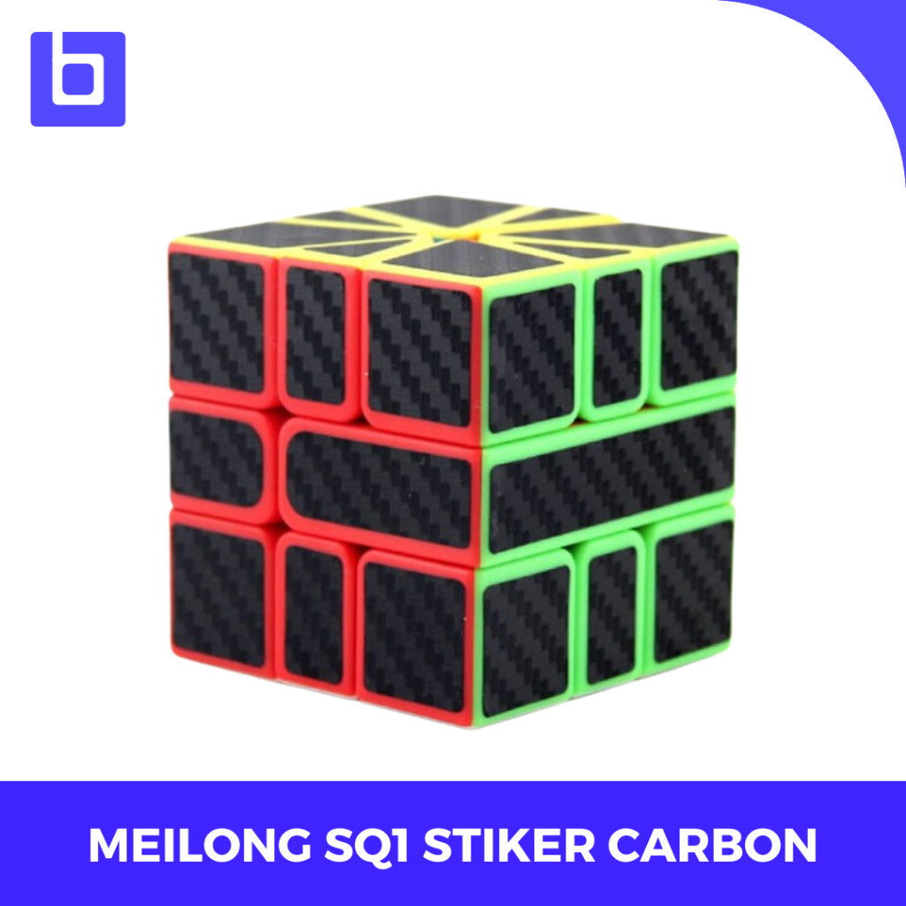 Cube square 1 - Meilong square 1 carbon Original - Carbon - Original