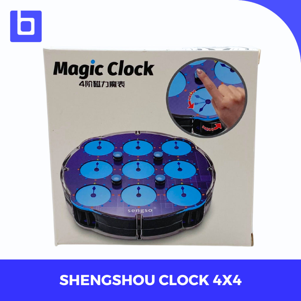 Cube Clock Shengshou Sengso Magnetic Clock 3x3 4x4 5x5 Original