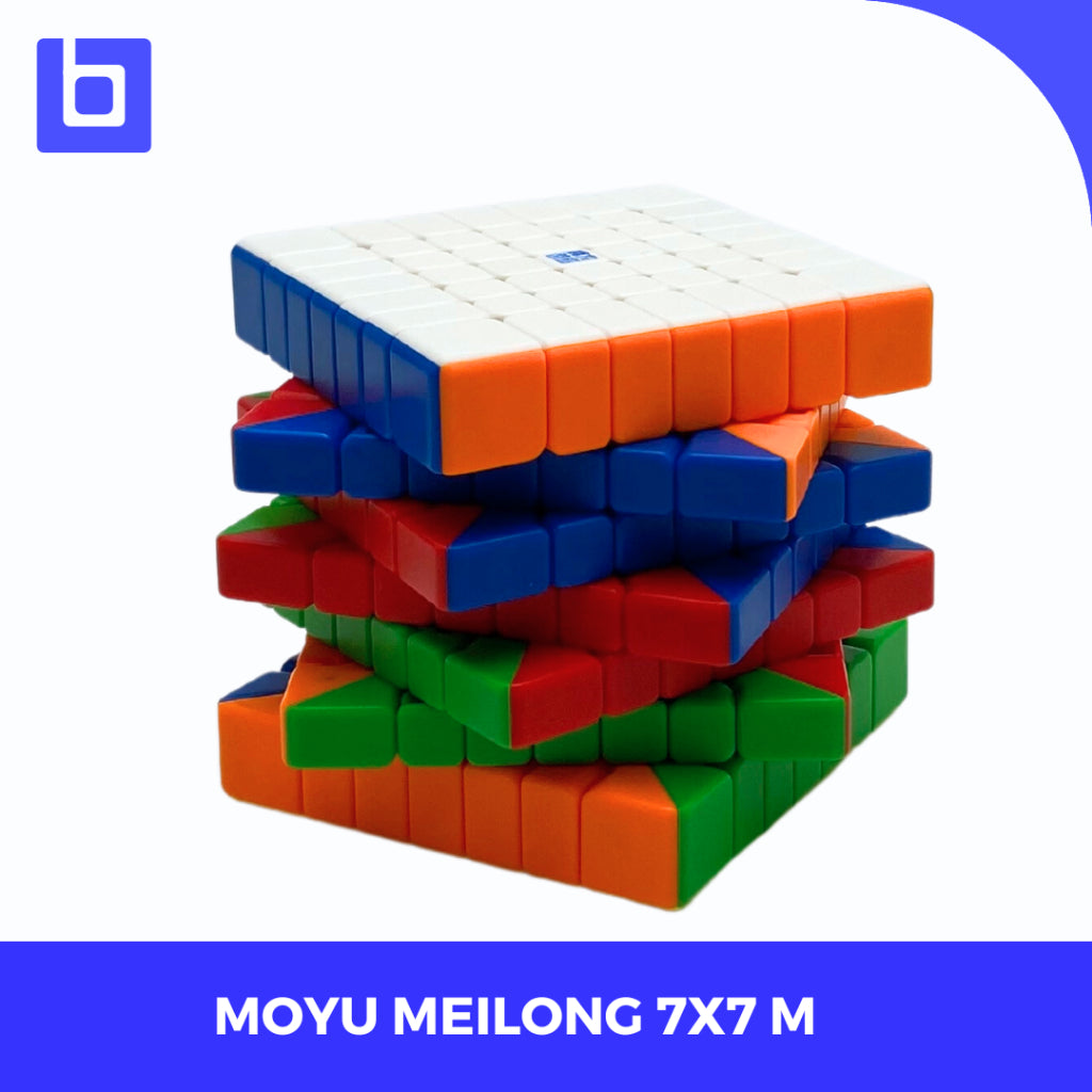 Cube 7x7 Moyu Meilong 7M MAGNETIC 7x7 V2 Stickerless Original