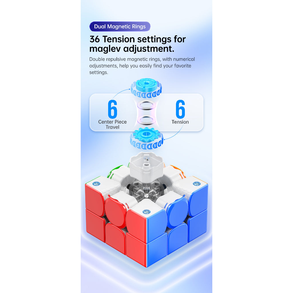 Cube 3x3 Gan 356 M Maglev Stickerless Original