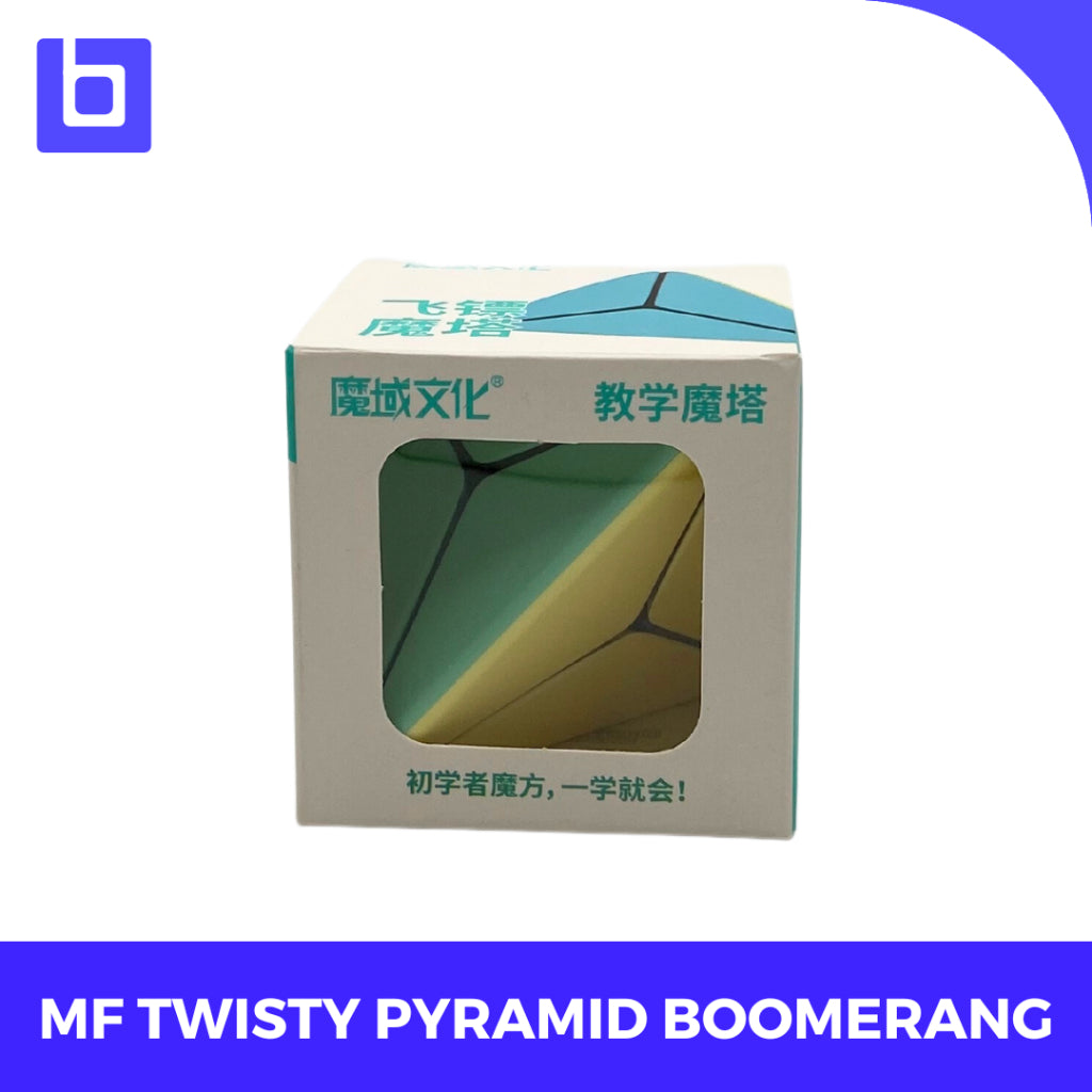Moyu MF Twisty Macaron - Boomerang pyramid - Twisty puzzle - original