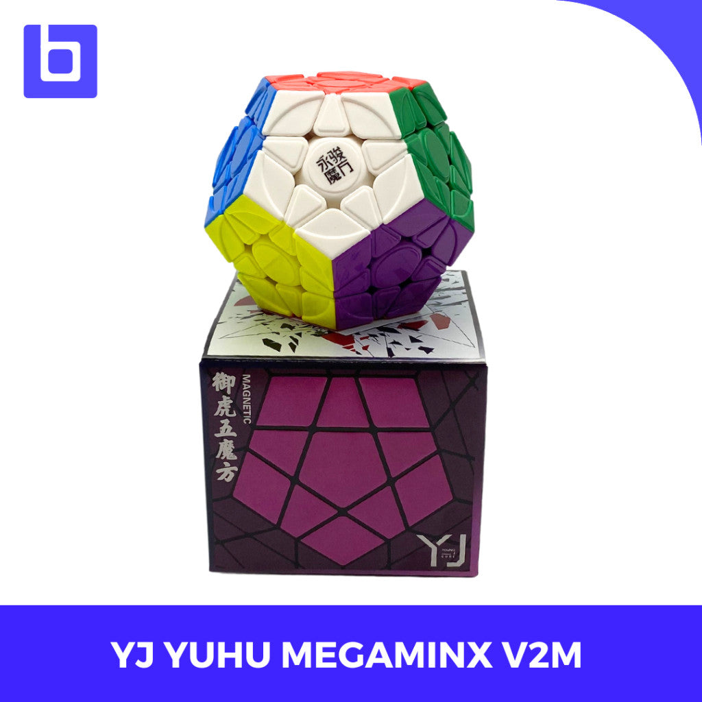 Cube Megaminx YongJun YJ Yuhu V2M Magnetic Stickerless Original