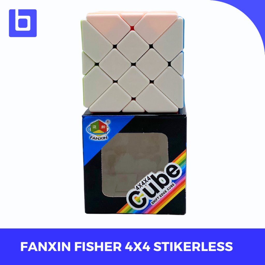 Cube Fanxin 4x4 Fisher Cube 4x4 Stickerless Original