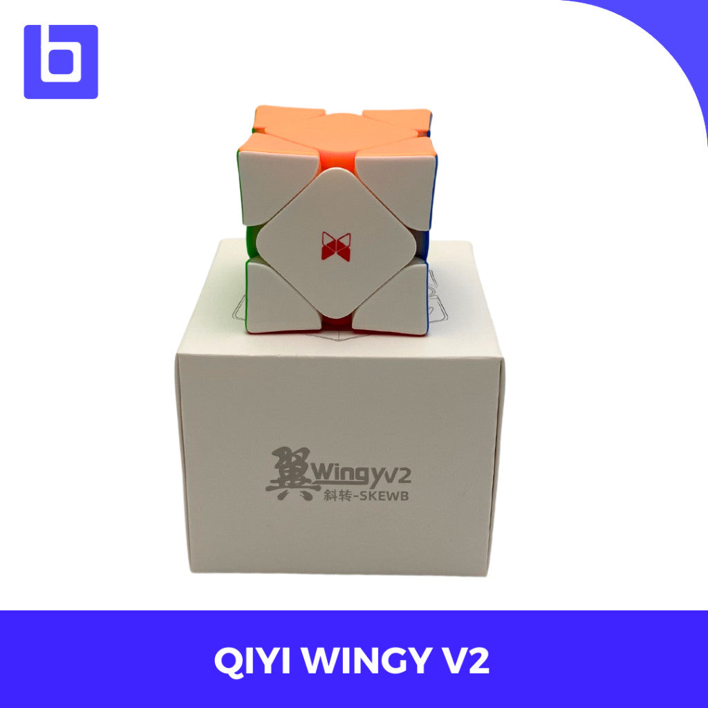 Cube Skewb Xman Wingy V2 Magnetic Skewb Stickerless