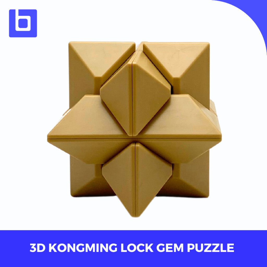 Qiyi 3d Puzzle Kongming Lock Original