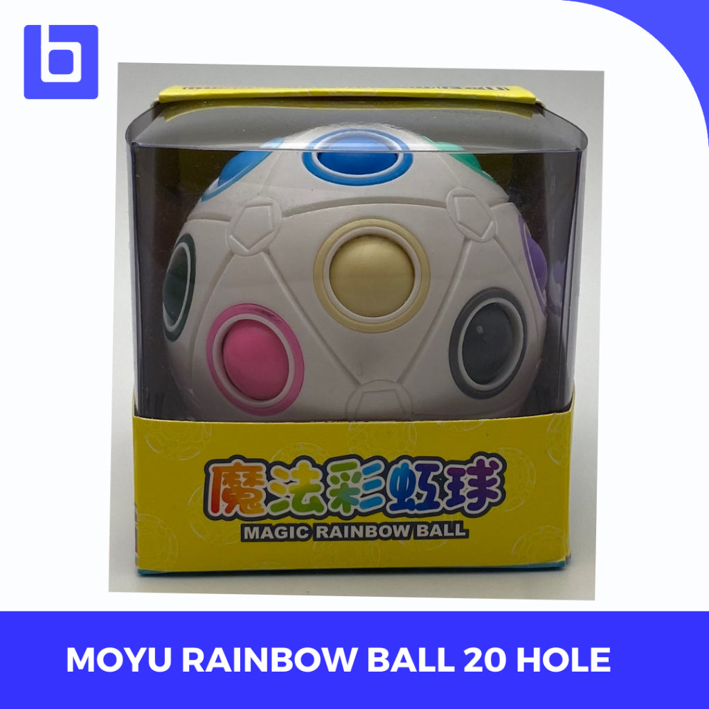 Twisty Puzzle - Moyu Rainbow Ball 8 12 20 Hole