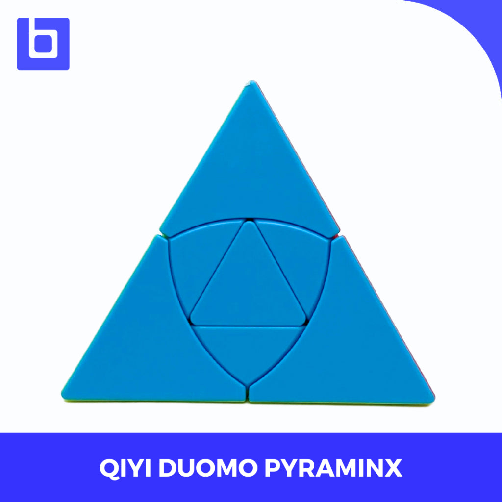 Cube Pyraminx - QiYi Duomo Cube Stickerless Original - QIYI - TWISTY PUZZLE