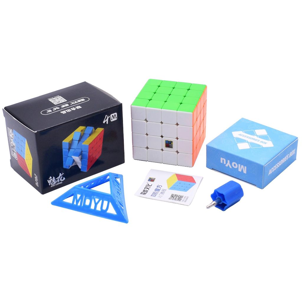 Cube 4x4 Moyu MeiLong 4M Stickerless Original