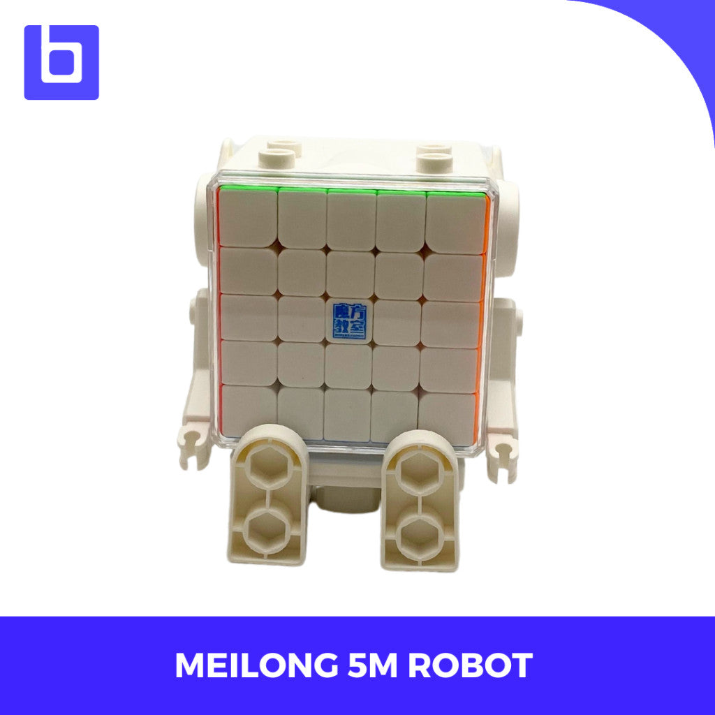 Cube 5x5 Moyu Meilong 5M Robot Case Magnetic Cube 5x5 Stickerless