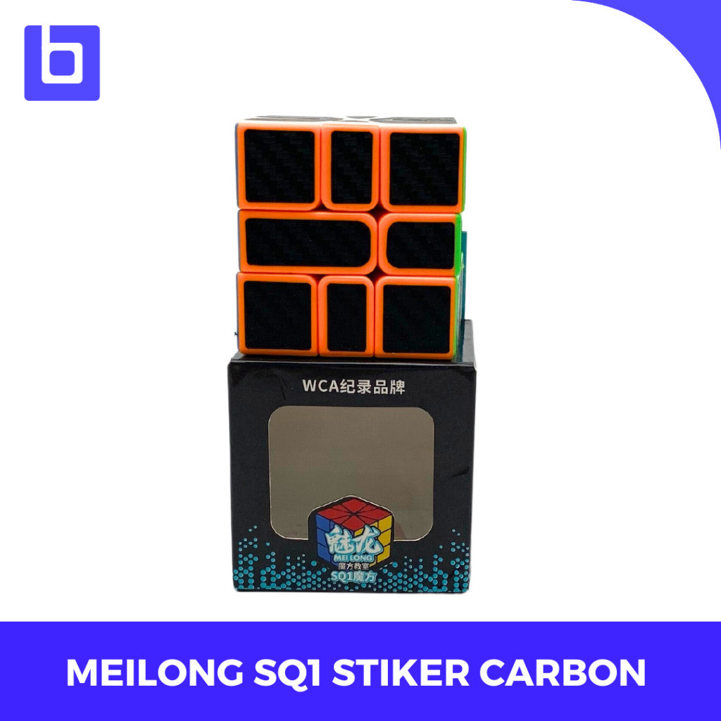 Cube square 1 - Meilong square 1 carbon Original - Carbon - Original