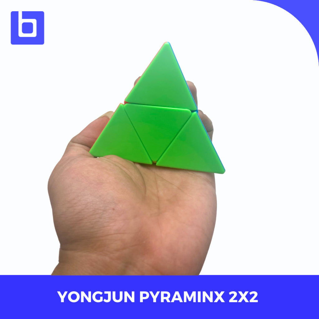 Cube Pyraminx - YJ 2x2 Pyraminx Stickerless Original