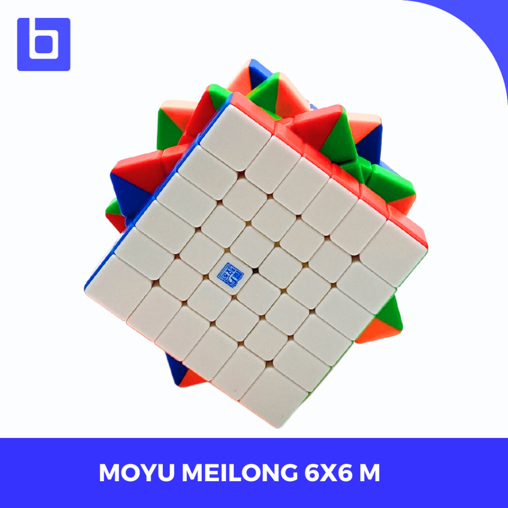 Cube 6X6 Moyu Meilong 6M MAGNETIC 6X6 V2 Stickerless Original