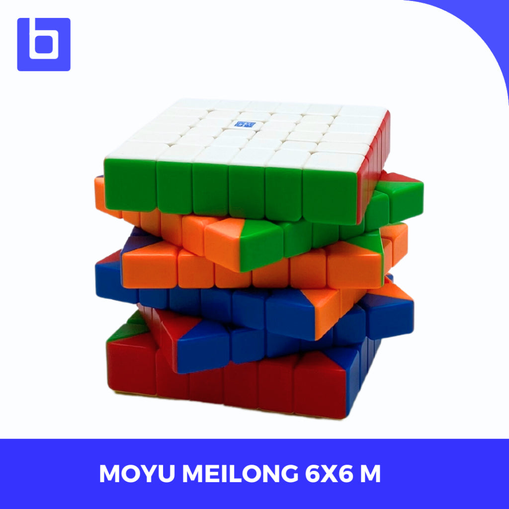 Cube 6X6 Moyu Meilong 6M MAGNETIC 6X6 V2 Stickerless Original