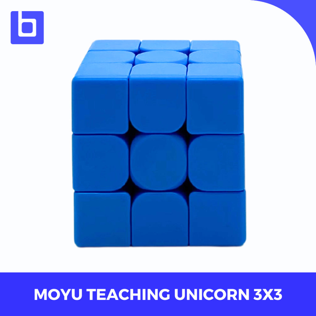 Cube 3x3 Moyu Teaching Series Unicorn 3x3 Stickerless Original