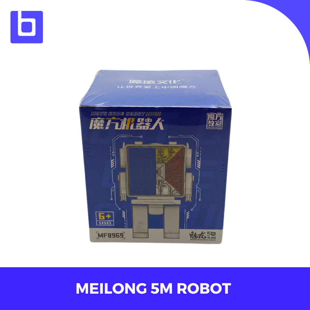 Cube 5x5 Moyu Meilong 5M Robot Case Magnetic Cube 5x5 Stickerless