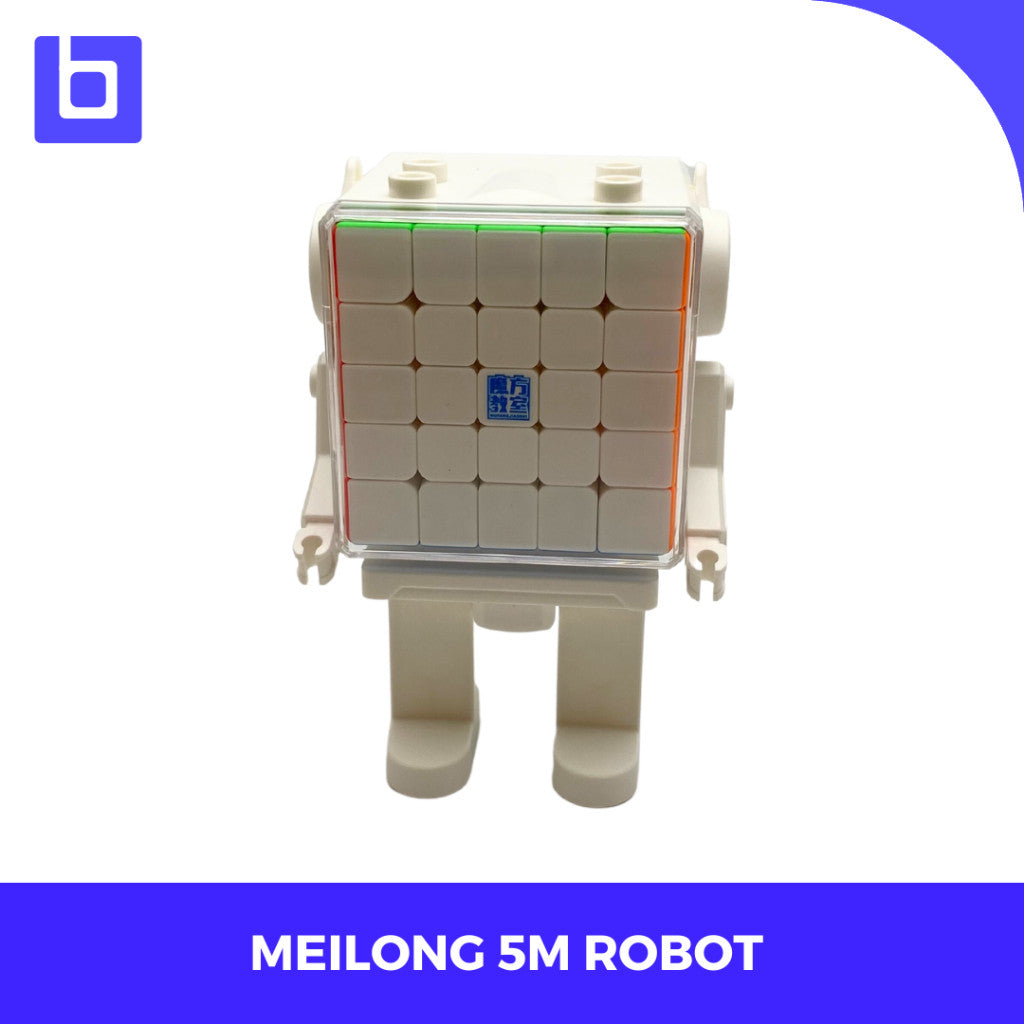 Cube 5x5 Moyu Meilong 5M Robot Case Magnetic Cube 5x5 Stickerless