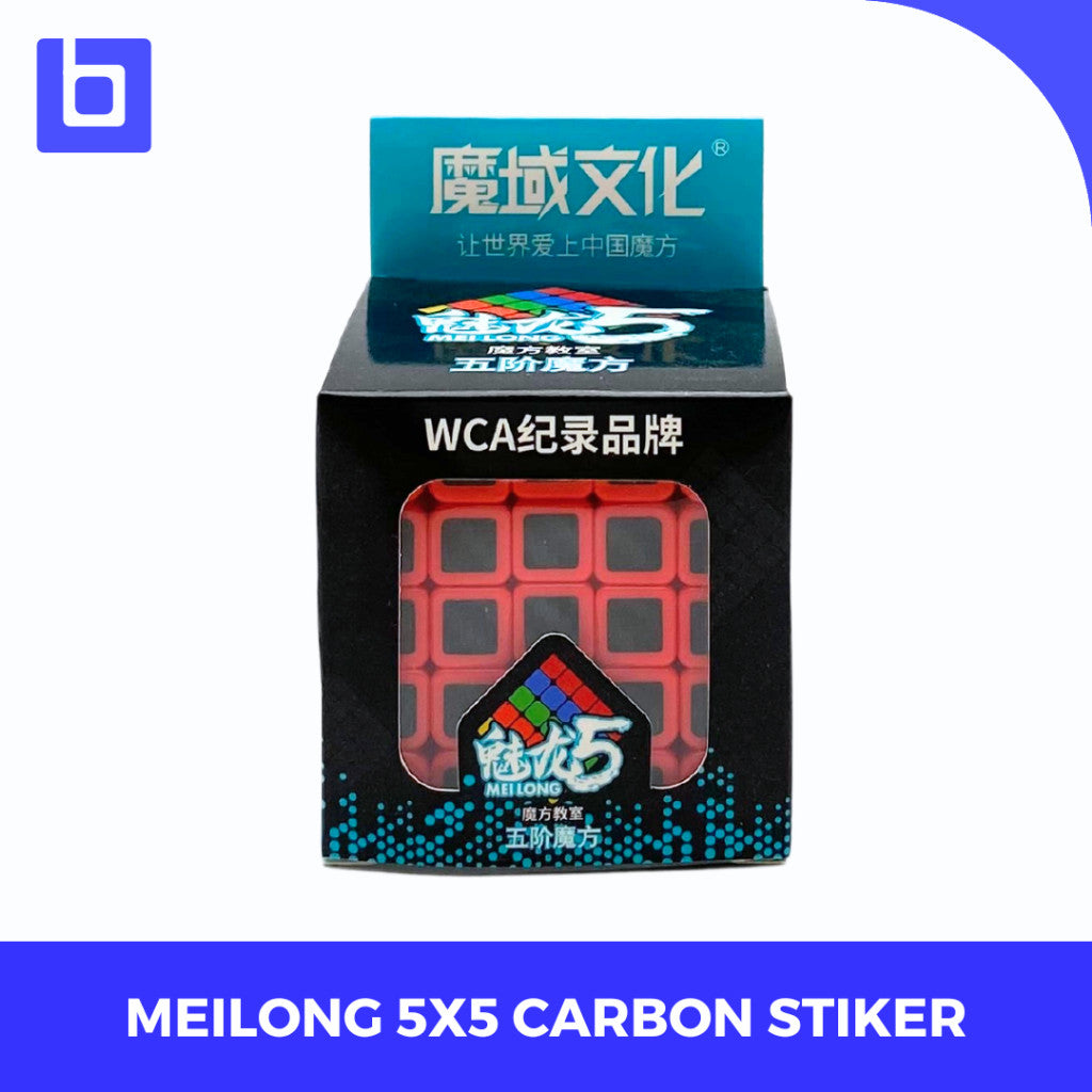 Cube 5x5 Moyu MF Meilong 5x5 Carbon Original