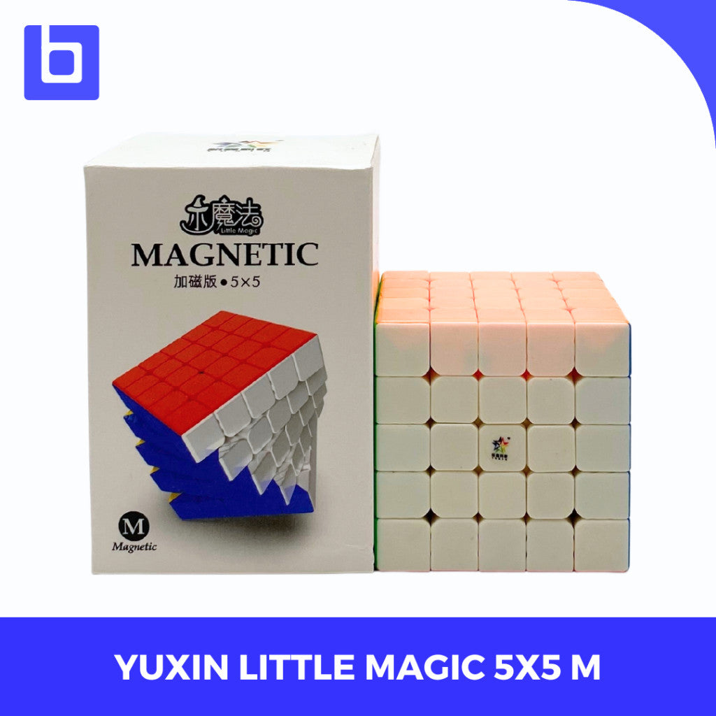 Cube 5x5 - Yuxin Little Magic 5x5 M - Yuxin 5x5 Little Magic Magnetic - YLM  5x5 Stickerless