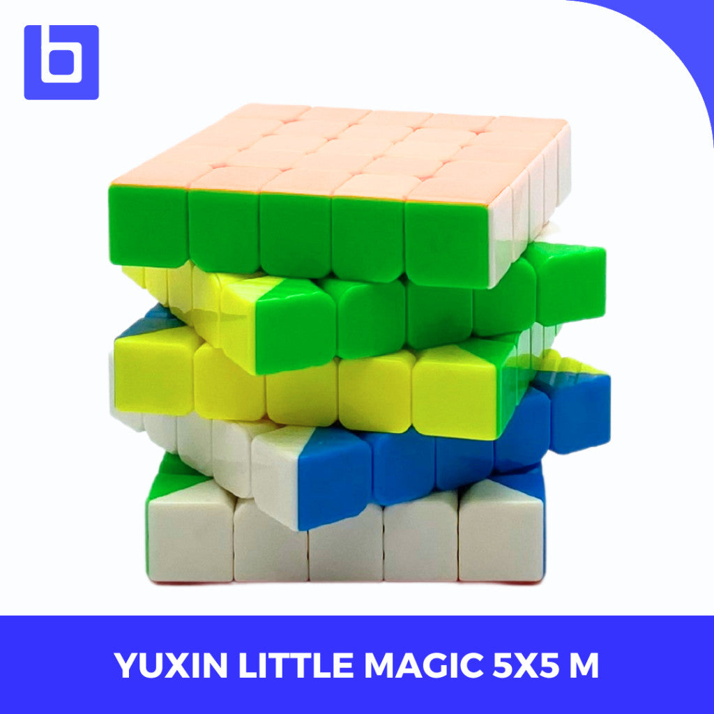 Cube 5x5 - Yuxin Little Magic 5x5 M - Yuxin 5x5 Little Magic Magnetic - YLM  5x5 Stickerless