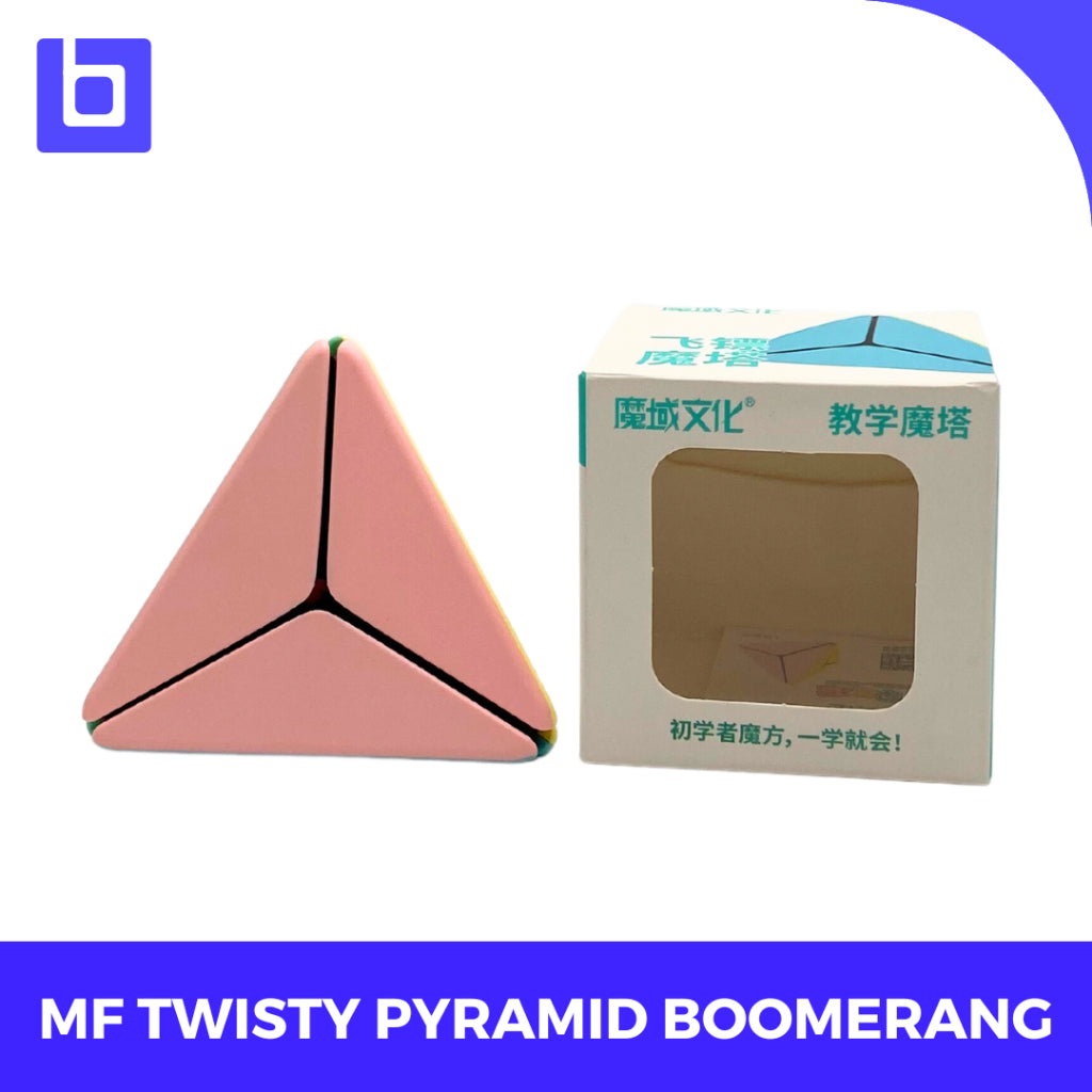 Moyu MF Twisty Macaron - Boomerang pyramid - Twisty puzzle - original