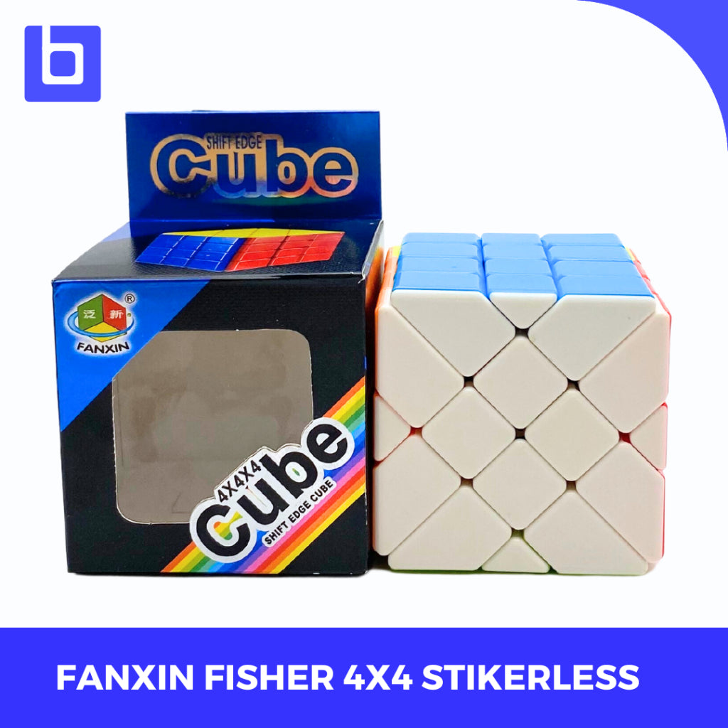 Cube Fanxin 4x4 Fisher Cube 4x4 Stickerless Original