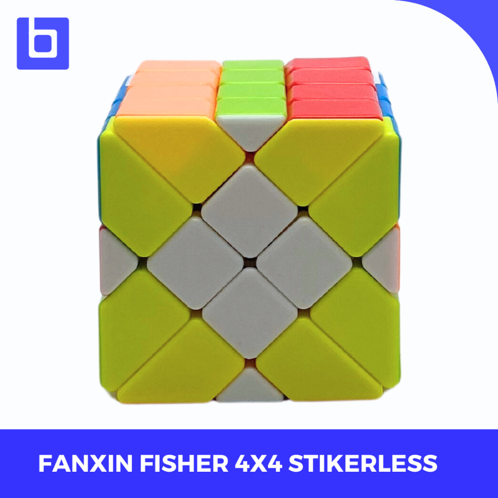 Cube Fanxin 4x4 Fisher Cube 4x4 Stickerless Original