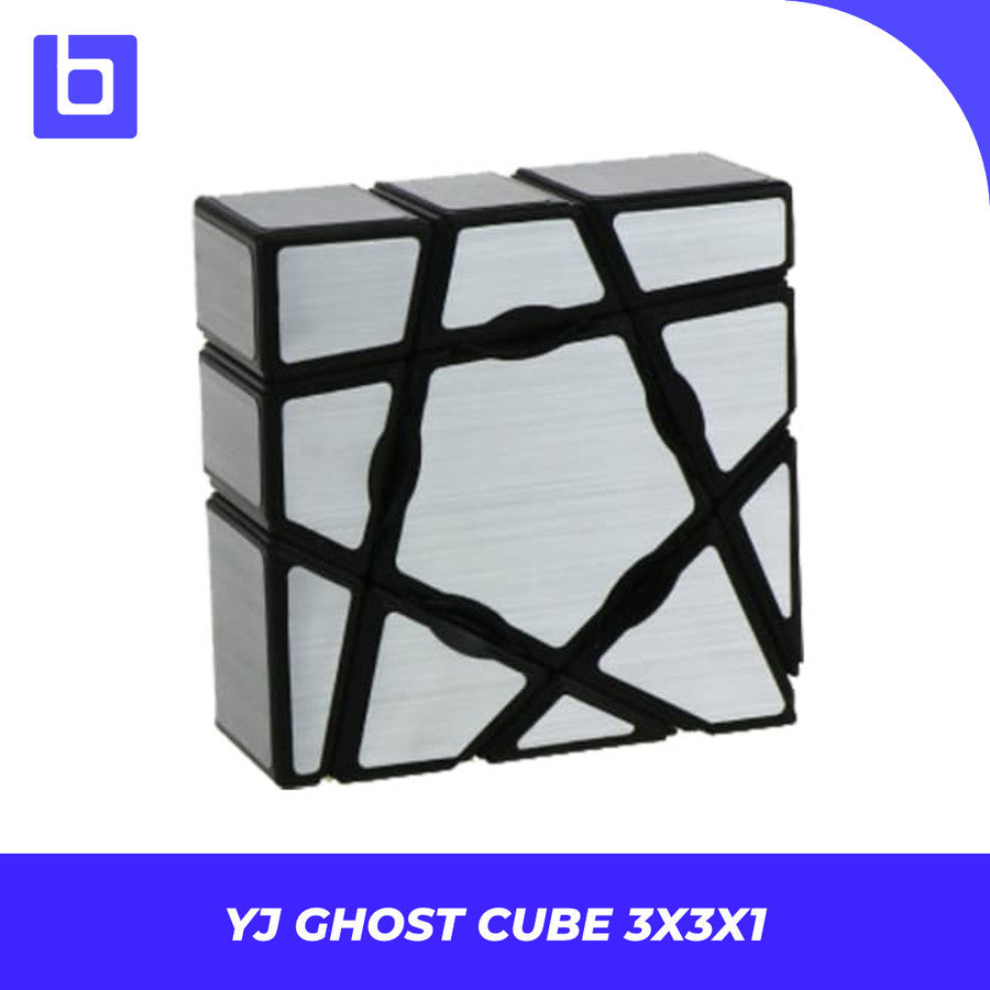 Cube 1x3x3 - Yongjun Ghost cube 1x3x3 - Yj - Yongjun Ghost cube - Ghostcube Black Silver