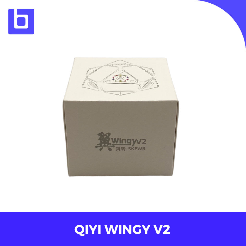 Cube Skewb Xman Wingy V2 Magnetic Skewb Stickerless