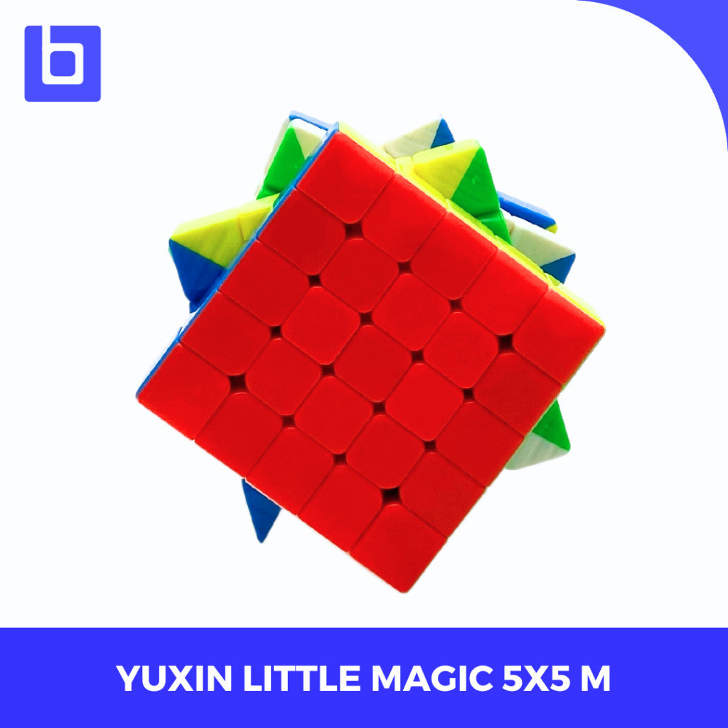 Cube 5x5 - Yuxin Little Magic 5x5 M - Yuxin 5x5 Little Magic Magnetic - YLM  5x5 Stickerless