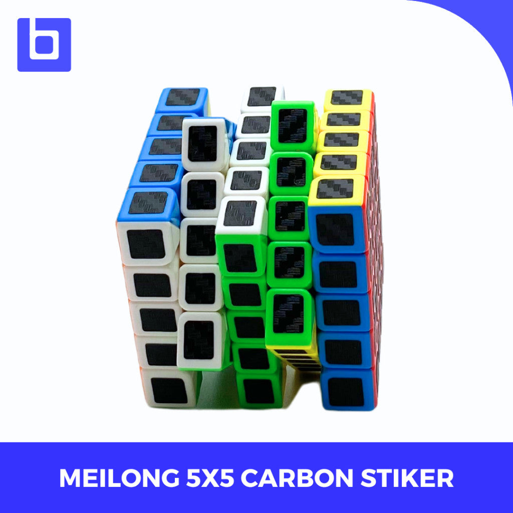 Cube 5x5 Moyu MF Meilong 5x5 Carbon Original