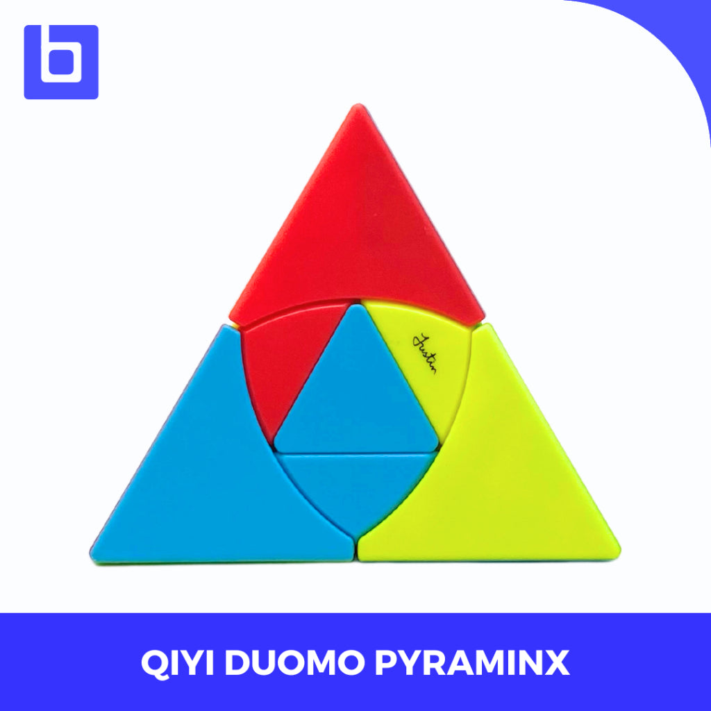 Cube Pyraminx - QiYi Duomo Cube Stickerless Original - QIYI - TWISTY PUZZLE