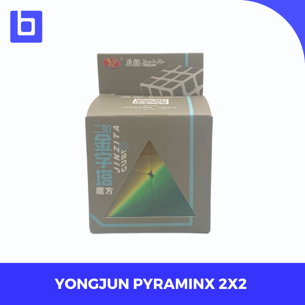 Cube Pyraminx - YJ 2x2 Pyraminx Stickerless Original