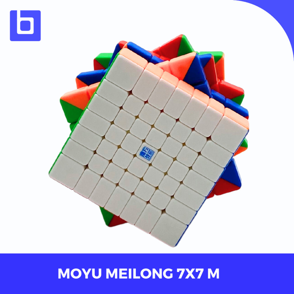 Cube 7x7 Moyu Meilong 7M MAGNETIC 7x7 V2 Stickerless Original