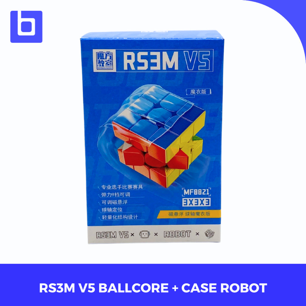 Cube 3x3 - Cube Moyu Rs3m V5 Stickerless Original