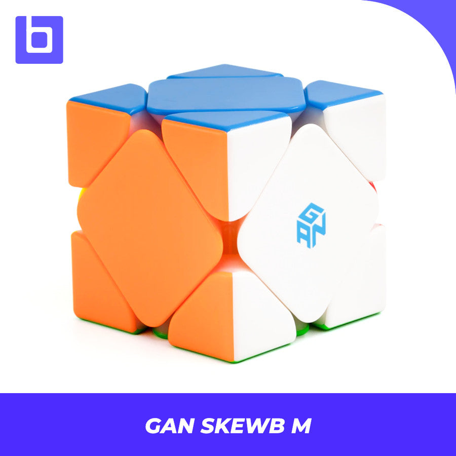 Cube SKEWB - Gan skewb standar M Stickerless Original cube