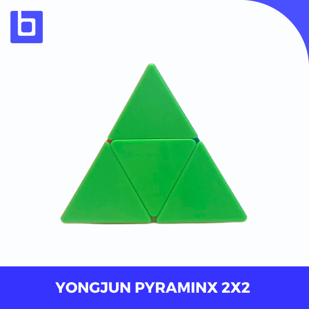 Cube Pyraminx - YJ 2x2 Pyraminx Stickerless Original