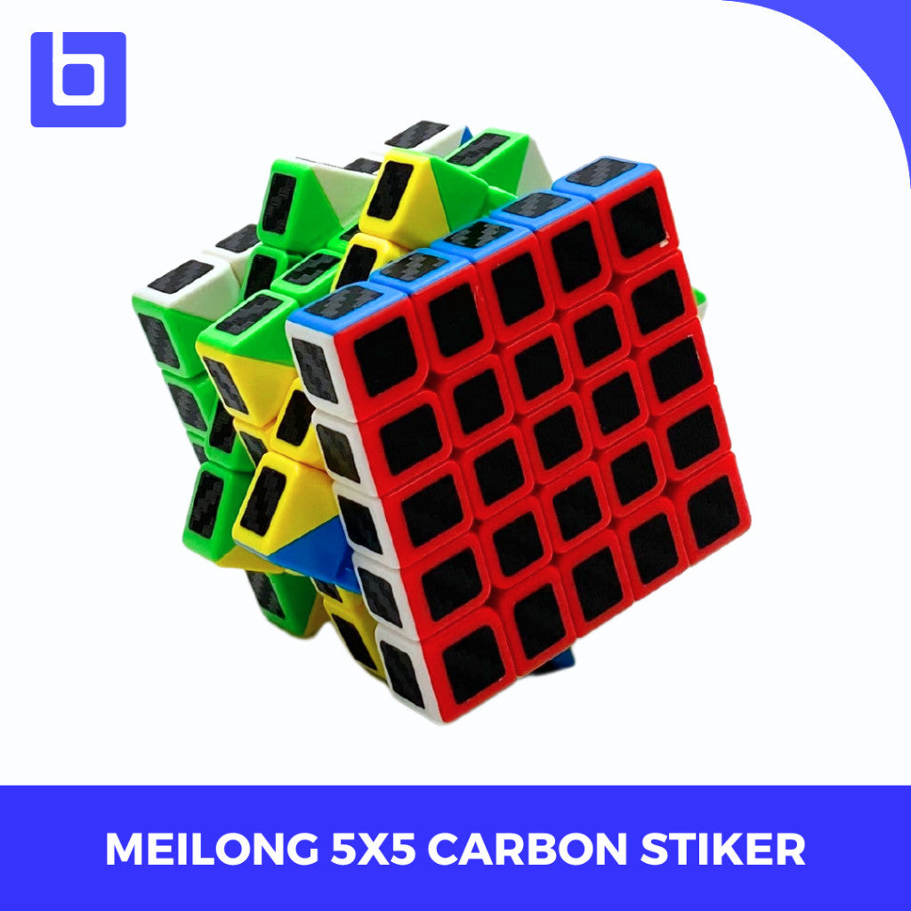 Cube 5x5 Moyu MF Meilong 5x5 Carbon Original