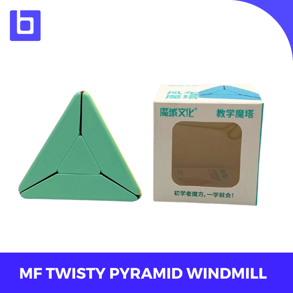 Moyu MF Twisty Macaron - Windmill pyramid - Twisty puzzle - Original