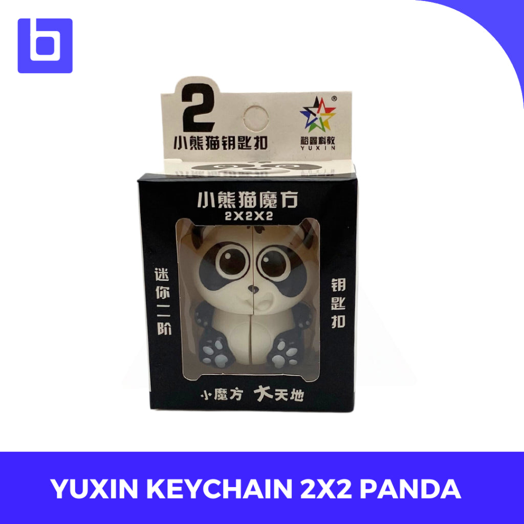 Cube Twisty Puzzle 2x2 - Yuxin Keychain Panda