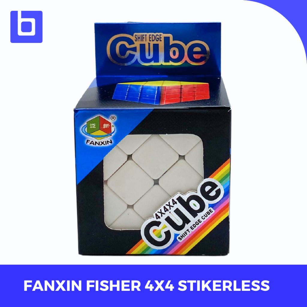Cube Fanxin 4x4 Fisher Cube 4x4 Stickerless Original