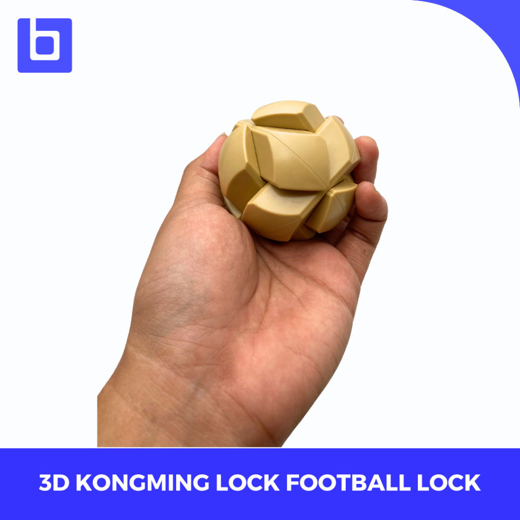 Qiyi 3d Puzzle Kongming Lock Original
