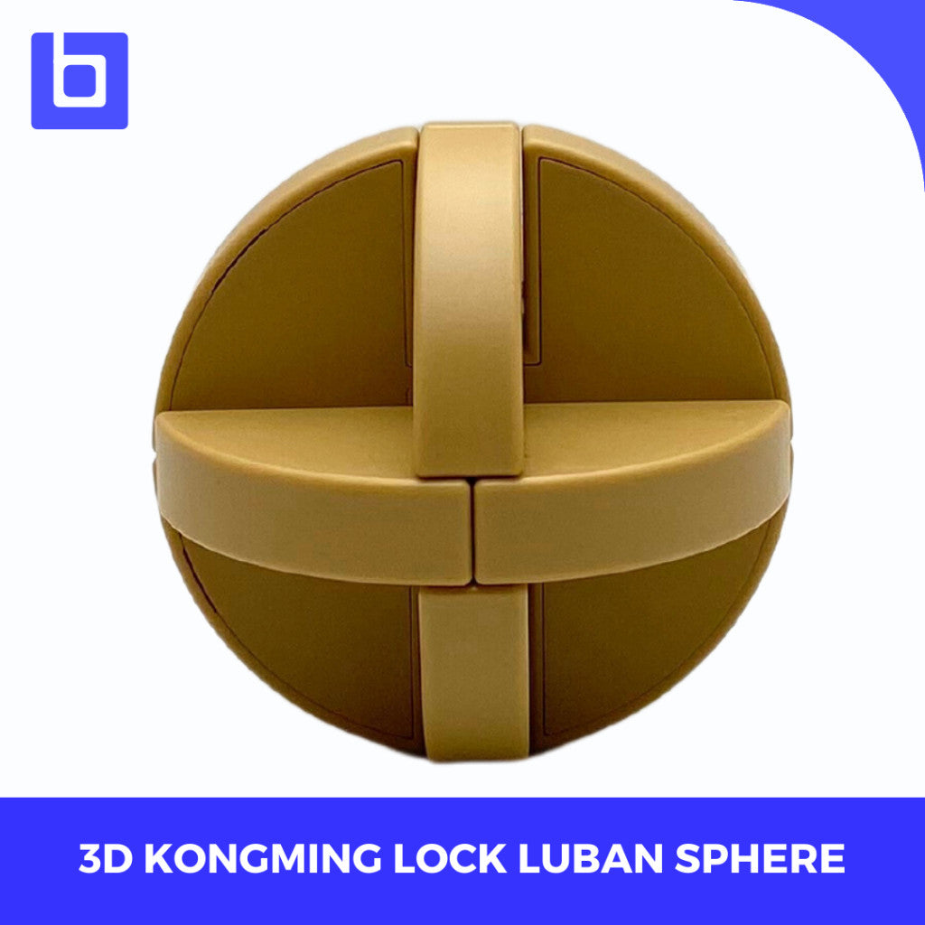 Qiyi 3d Puzzle Kongming Lock Original