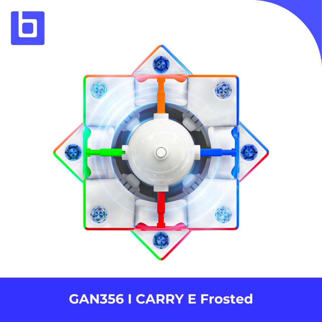 Cube 3x3 Gan 356 i carry E SmartCube 3x3 - stickerless