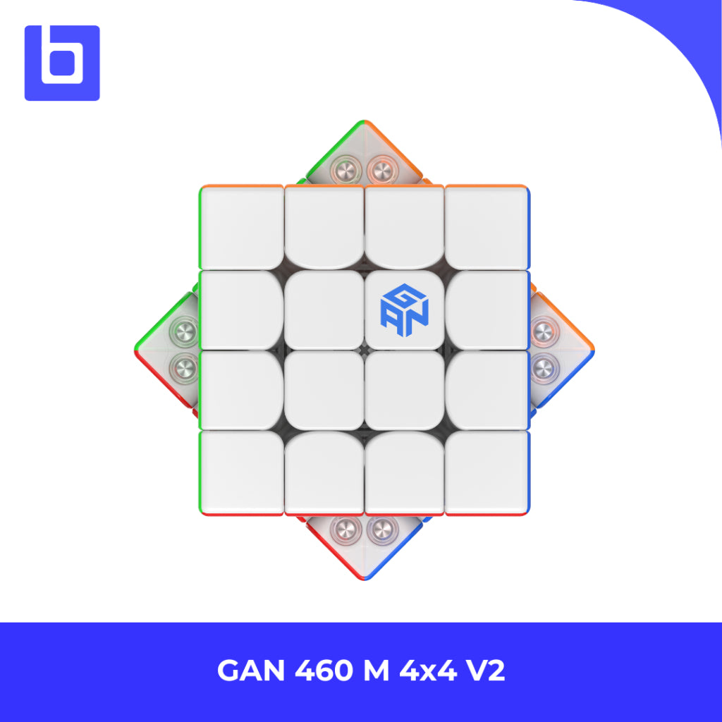 Cube 4x4 - Gan 4x4 460 Magnetic V2 Stickerless