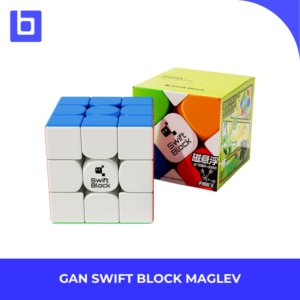 Cube 3x3 GAN Swift Block MAGLEV Magnetic Capsule 3x3 Fast Speed