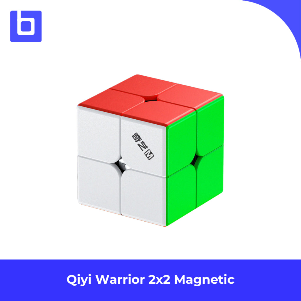 Cube 2x2 - Qiyi Warrior M 2x2 Magnetic Stickerless